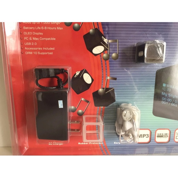 New Vintage CUBE MP3 PLAYER, DIGI-BLOCK, 2GB MUSIC STORAGE SEALED PACKAGE - Picture 3 of 10